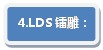 流程图: 可选过程: 4.LDS镭雕：
